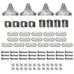 Quincaillerie triple 2K-3,5K avec liens mobiles moyens