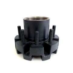 8 studs hub 5/8" studs 6.5" B.C. 12K Torflex DEXTER