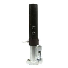 Coupleur Gooseneck ajustable de 2 5/16" 30K (tube rond) en zinc RAM
