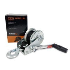 Treuil 600 lbs (1 sens) avec courroie 2" x 15' SMARTOW
