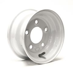 Jante 8" x 3 3/4" 5 trous 1072 lbs blanche