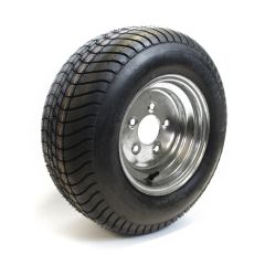 Pneu 20.5" x 8" x 10" 12 plis LRF 1670 lbs Hakuba et jante 10" 5 trous galvanisée
