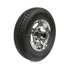 ST145R12 10 ply LRE 1520 lbs radial Sterling tire and 12" 5 holes S5-model rim