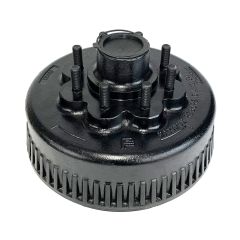 Tambour 12 1/4" x 3 3/8" 8 goujons 5/8" B.C. 6,5" 8K graissé et assemblé seul FRAMECO