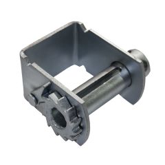 Treuil coulissant 7 3/4" x 6 3/4" x 4" galvanisé C-track pour courroie