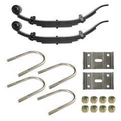 30 1/4" x 2 1/2" 10K GD 5L slipper spring kit for 5" tube with hardware