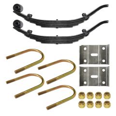 30" x 3" 12K HD 6L slipper spring kit for 5" tube with hardware