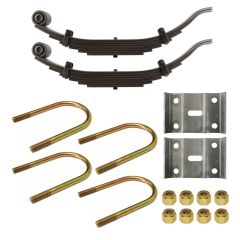30" x 3" 15K HD 7L slipper spring kit for 5" tube with hardware