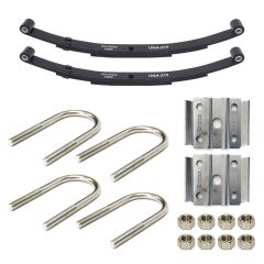 Ensemble de ressorts 2,5K à 2 yeux 3L 25 1/8" x 1 3/4" pour tube de 2" avec quinc.