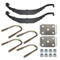 25 1/2" x 2" 8K 7L slipper spring kit for 3" tube with hardware