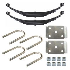 Ensemble de ressorts 6,7K à 2 yeux 6L 25 1/4" x 1 3/4" pour tube 3" avec quinc.