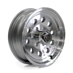 16" x 7" 6 holes 3200 lbs aluminum modular rim and cap