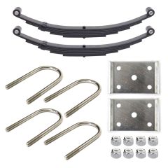 Ensemble de ressorts 5K à 2 yeux 5L 26" x 1 3/4" pour tube 3 1/2" avec quinc.