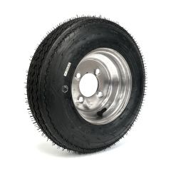4.80-8 6 ply LRC 760 lbs Roadguider tire and  8" 4 holes galvanized rim