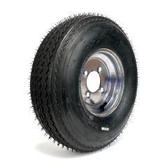 570-8 6 ply LRC 910 lbs Roadguider tire and 8" 4 holes galvanized rim