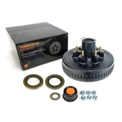 12" x 2" 6 studs drum 1/2" studs 5.5" B.C. 6K greased and assembled kit (in box) FRAMECO