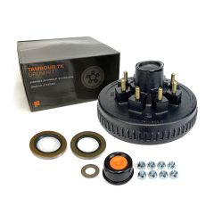 12" x 2" 8 studs drum 1/2" studs 6.5" B.C. 7K greased and assembled kit (in box) FRAMECO