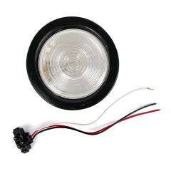 4 1/4" clear Inc. backup light