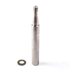 15" 3.5K greasable machined spindle with washer