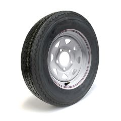 530-12 6 ply LRC 1050 lbs Hakuba tire and 12" 5 holes rally rim