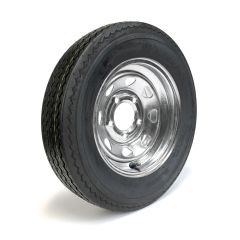 530-12 6 ply LRC 1050 lbs Hakuba tire and 12" 5 holes galvanized rim