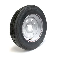 530-12 6 ply LRC 1050 lbs Hakuba tire and 12" 4 holes rally rim