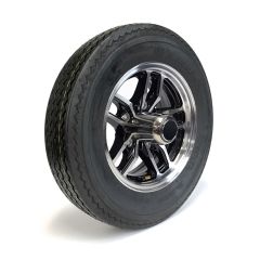 530-12 6 ply LRC 1050 lbs Hakuba tire and 12" 5 holes black aluminum Osprey rim