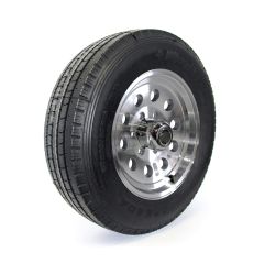 Pneu radial 235/80R16 14 plis LRG 4080 lbs Westlake et jante 16" 6 trous aluminium modulaire