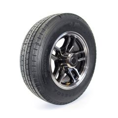 Pneu radial 235/85R16 14 plis LRG 4400 lbs Westlake et jante 16" 8 trous aluminium noir Osprey