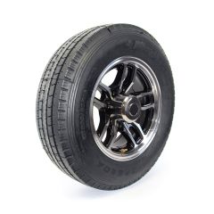 Pneu radial 235/80R16 14 plis LRG 4080 lbs Westlake et jante 16" 8 trous aluminium noir Osprey