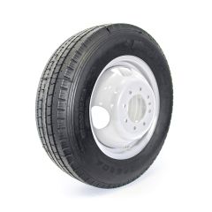 Pneu radial 235/80R16 14 plis LRG 4080 lbs Westlake et jante 16" 8 trous blanche