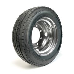 245/70R175 18 ply LRJ 6005 lbs radial Goodride tire and 17 1/2" 8 holes galvanized double rim