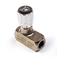 Valve de débit hydraulique ajustable 15 GPM