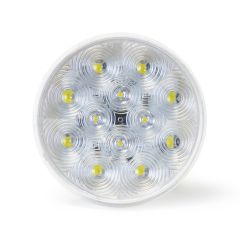 4 1/4" 12 diodes clear LED backup light