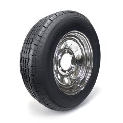 ST205/75R15 8 ply LRD 2150 lbs radial Westlake tire and 15" 6 holes chrome rim