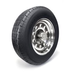 ST205/75R15 8 ply LRD 2150 lbs radial Westlake tire and 15" 6 holes aluminum modular rim