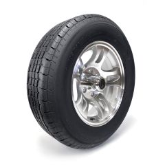 ST205/75R15 8 ply LRD 2150 lbs radial Westlake tire and 15" 6 holes S5-model aluminum rim