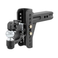 2 1/2" x 2 1/2" 20K adjustable channel mount with 2 5/16" ball CURT