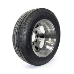 Pneu radial 235/80R16 14 plis LRG 4080 lbs Westlake et jante 16" 8 trous aluminium double