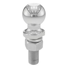 2" chrome trailer ball 6K 1" x 3" shank CURT