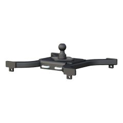 Spyder fifth wheel rail Gooseneck hitch with 2 5/16 25K ball CURT