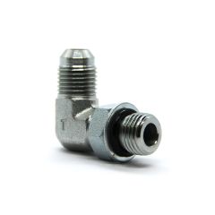 Raccord de 90° 3/8" x 1/2" M-JIC / M-ORB