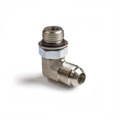 90° 1/2" x 1/2" M-JIC / F-ORB swivel fitting