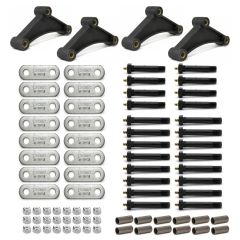 Quincaillerie triple 5,5K avec stabilisateur long sans main d'attache HD graissable