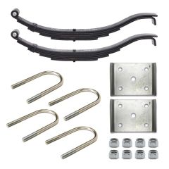 Ensemble de ressorts 7K à glissière 5L 25 1/2" x 2" pour tube 3" avec quinc.