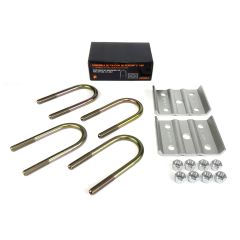 Ensemble de fixation de ressort 2" pour essieu 3,5K tube 2 3/8" (en boîte) FRAMECO