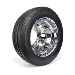 245/70R175 18 ply LRJ 6005 lbs radial Westlake tire and 17 1/2" 8 holes aluminum double rim