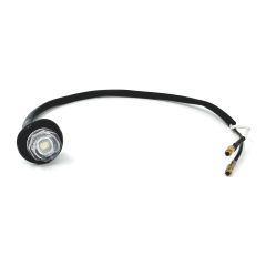 3/4" clear LED clearance light