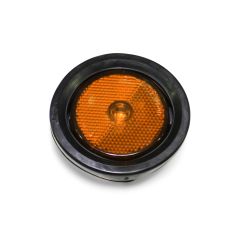 Lumière de gabarit LED 2 1/2" ambre 4 diodes avec réflecteur