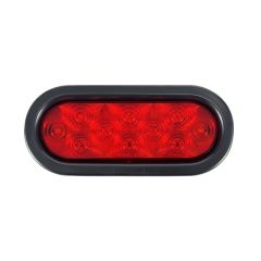6 1/2" x 2 1/4" 10 diodes red LED tail light